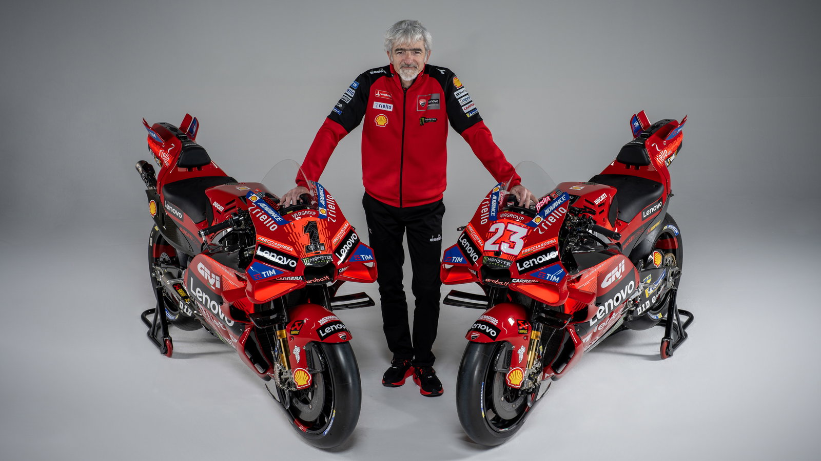 Gigi Dall’Igna with 2024 Ducatis